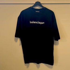Balenciaga T-Shirt colour black size XL